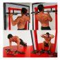 Portable Chin Up Workout Bar Home Door Pull Up Abs Exercise Doorway Wall Fitness