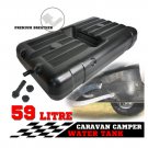 Caravan Camping Fresh Water Tank 59 Litres Underbody Trailer 4WD Motor 4x4 59L