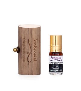 Ambrosial Gift Set 3ml-1 Attar Black Musk 100% Natural Pure Perfume Oil