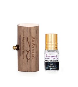Ambrosial Gift Set 3ml-1 Attar White Oud 100% Natural Pure Perfume Oil
