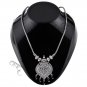 Oxidised White Metal Handcrafted Indian Ethnic Women Gypsy Necklace(AMB-CHOK-02)