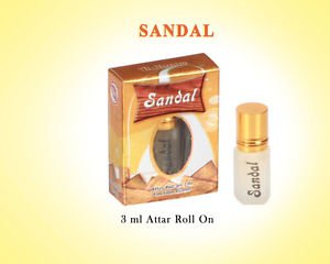 Al Nuaim Sandal 3ml Attar Perfume Oil Alcohol Free Natural by Ambrosial