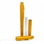 6 Pcs of 5ml Golden Pen Perfume Spray Travel Atomizers Empty Bottles