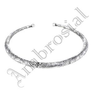 Oxidised White Metal Handcrafted Indian Women Gypsy Necklace Jewelry 43