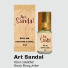 Ambrosial 3ml Art Sandal Attar 100% Natural Pure Perfume Oil