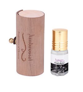 Ambrosial 3ml Mitti Gift Set Natural Indian Attar Perfume Concentrate Oil