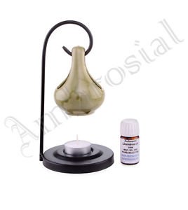 Ambrosial Hanging Oil Diffuser Aroma Diffuser Oil Burner with10ml Lemongrass Oil