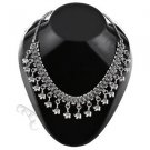 Oxidised White Metal Handcrafted Indian Ethnic Women Gypsy Necklace Jewelry 08