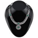 Oxidised White Metal Handcrafted Indian Ethnic Women Gypsy Necklace Jewelry 07