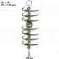 AMBROSIAL WHITE METAL NIMBU MIRCHI HANGING OXIDISED VASTU FENG SHUI