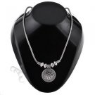 Oxidised White Metal Handcrafted Indian Ethnic Women Gypsy Necklace Jewelry 25