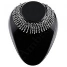 Oxidised White Metal Handcrafted Indian Ethnic Women Gypsy Necklace Jewelry 36