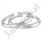 Oxidised White Metal Handcrafted Indian Ethnic Gypsy Kada Bangles Jewelry 08