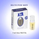 Al Nuaim Blue for Men 3ml Attar Perfume Oil Alcohol Free Natural by Ambrosial