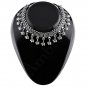 Oxidised White Metal Handcrafted Indian Ethnic Women Gypsy Necklace Jewelry 37