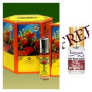 Al Rehab Bakhour Unisex Oriental Attar Concentrated Arabian Perfume Oil 6ml 6PCS