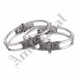 Oxidised White Metal Handcrafted Indian Ethnic Gypsy Kada Bangles Jewelry 01