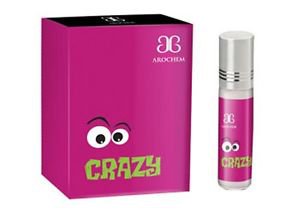Arochem Crazy UniSex Oriental Attar Concentrated Arabian Perfume Oil 6ml
