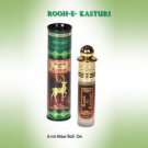 Al Nuaim Rooh E Kasturi 6ml Attar Perfume Oil Alcohol Free Natural by Ambrosial