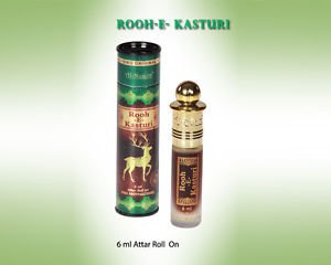 Al Nuaim Rooh E Kasturi 6ml Attar Perfume Oil Alcohol Free Natural by Ambrosial