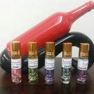 Ambrosial Gift Set 5 Nos of Assorted Attar Rollon 100% Natural Pure Perfume Oil