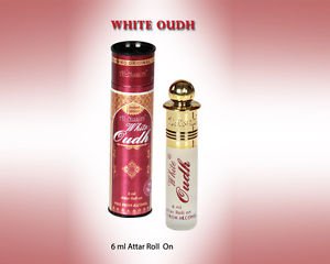 Al Nuaim White Oudh 6ml Attar Perfume Oil Alcohol Free Natural by Ambrosial