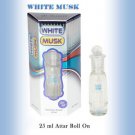 Al Nuaim White Musk 25ml Attar Perfume Oil Alcohol Free Natural by Ambrosial