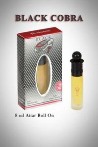 Al Nuaim Black Cobra 8ml Attar Perfume Oil Alcohol Free Natural by Ambrosial