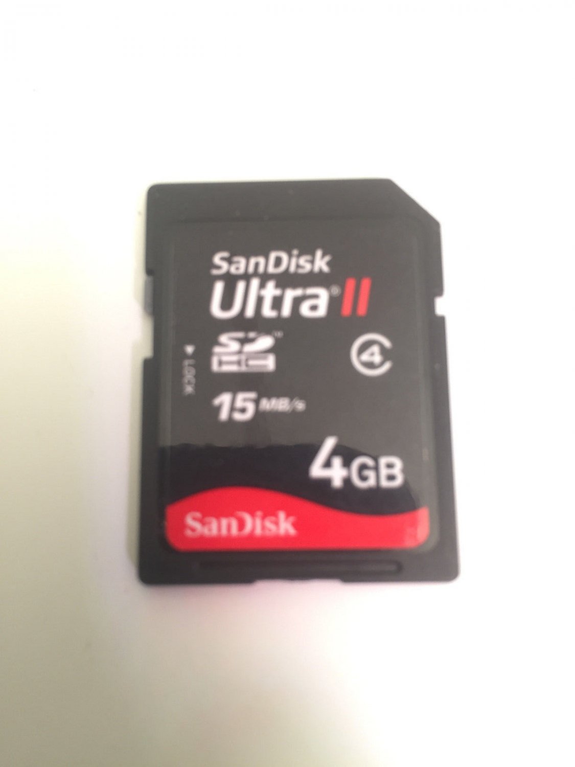 SanDisk Ultra 4GB Class 4 - SDHC Card - Retail - SDSDRH-004G-A11