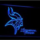 Minnesota Vikings LED Neon Sign Light NFL Football Sports Team Blue