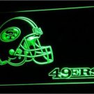 San Francisco 49ers Helmet LED Neon Sign Light NFL Football Sports Team