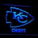 Kansas City Chiefs LED Neon Sign Light NFL Football Sports Team Blue