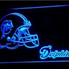 Miami Dolphins LED Neon Sign Light NFL Football Sports Team Blue