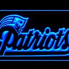 New England Patriots LED Neon Sign Light NFL Football Sports Team Blue