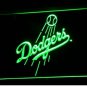 Los Angeles Dodgers LED Neon Sign Light NLB Baseball Sports Team Green