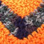 Camo and Bright Orange Baby Car Seat Blanket for Baby Boy/ Baby Boy baby Shower Gift