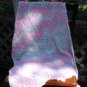 Light Pink Handmade Crochet Baby Girl Car Seat Blanket/ Baby Shower Gift for Baby Girl