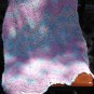 Light Pink Handmade Crochet Baby Girl Car Seat Blanket/ Baby Shower Gift for Baby Girl