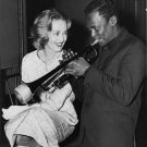 JEANNE MOREAU AND MILES DAVIS 8X10 Glossy Photo JEANNE MOREAU AND MILES DAVIS 8X10 Glossy Photo