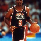 MICHAEL JORDAN USA WITH BALL BASKETBALL 8x10 SPORTS Photo MICHAEL JORDAN USA WITH BALL BASKETBALL 8x10 SPORTS Photo