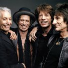 THE ROLLING STONES Mick Jagger Charlie Watts Keith Richards Glossy 16x20 Photo THE ROLLING STONES Mick Jagger Charlie Watts Keith Richards Glossy 16x20 Photo