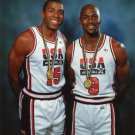 MAGIC JOHNSON-MICHAEL JORDAN USA OLYMPIC BASKETBALL 8x10 SPORTS Photo MAGIC JOHNSON-MICHAEL JORDAN USA OLYMPIC BASKETBALL 8x10 SPORTS Photo