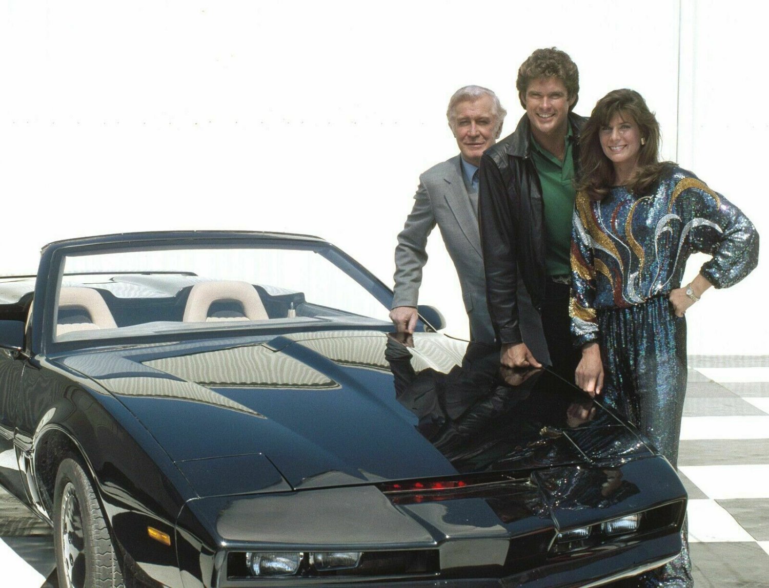 KNIGHT RIDER CAST TV SHOW 5x7 Photo