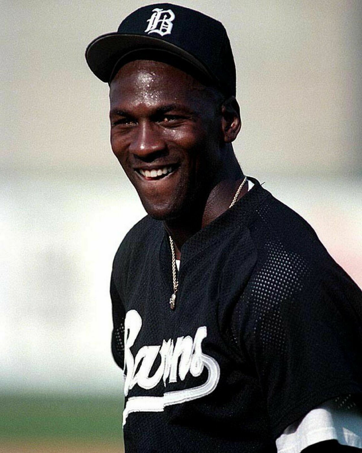 Michael Jordan Baseball Barons 16X20 SPORTS Photo