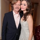 BEAUTIFUL EMMY ROSSUM & WILLIAM H. MACY 8X10 Photo