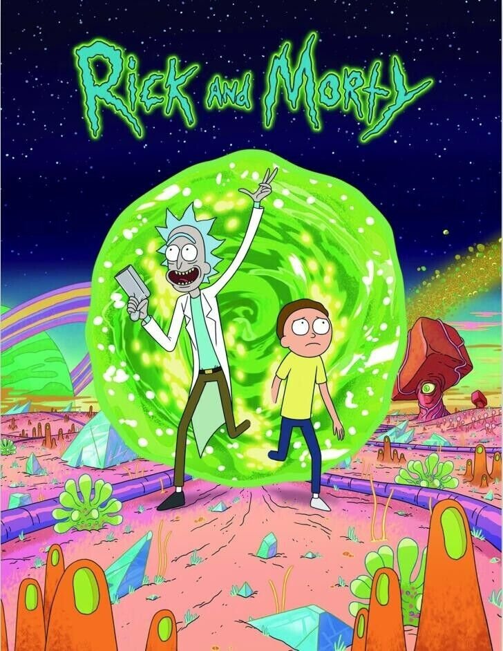 RICK AND MORTY 8x10 Glossy Photo