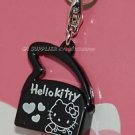2009 Sanrio 35th Hello Kitty Charm Collection Black Shoulder Bag Pendant