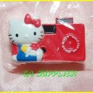 2005 Sanrio Bandai Retro Collection MINI Hello Kitty Magnet #8 Red Camera