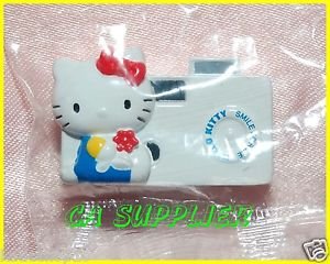 2005 Sanrio Bandai Retro Collection MINI Hello Kitty Magnet #9 as White Camera