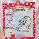 2001 McDonald's Happy Meal Toy Ronald Wizard - Happy Meal Tipper Ronald